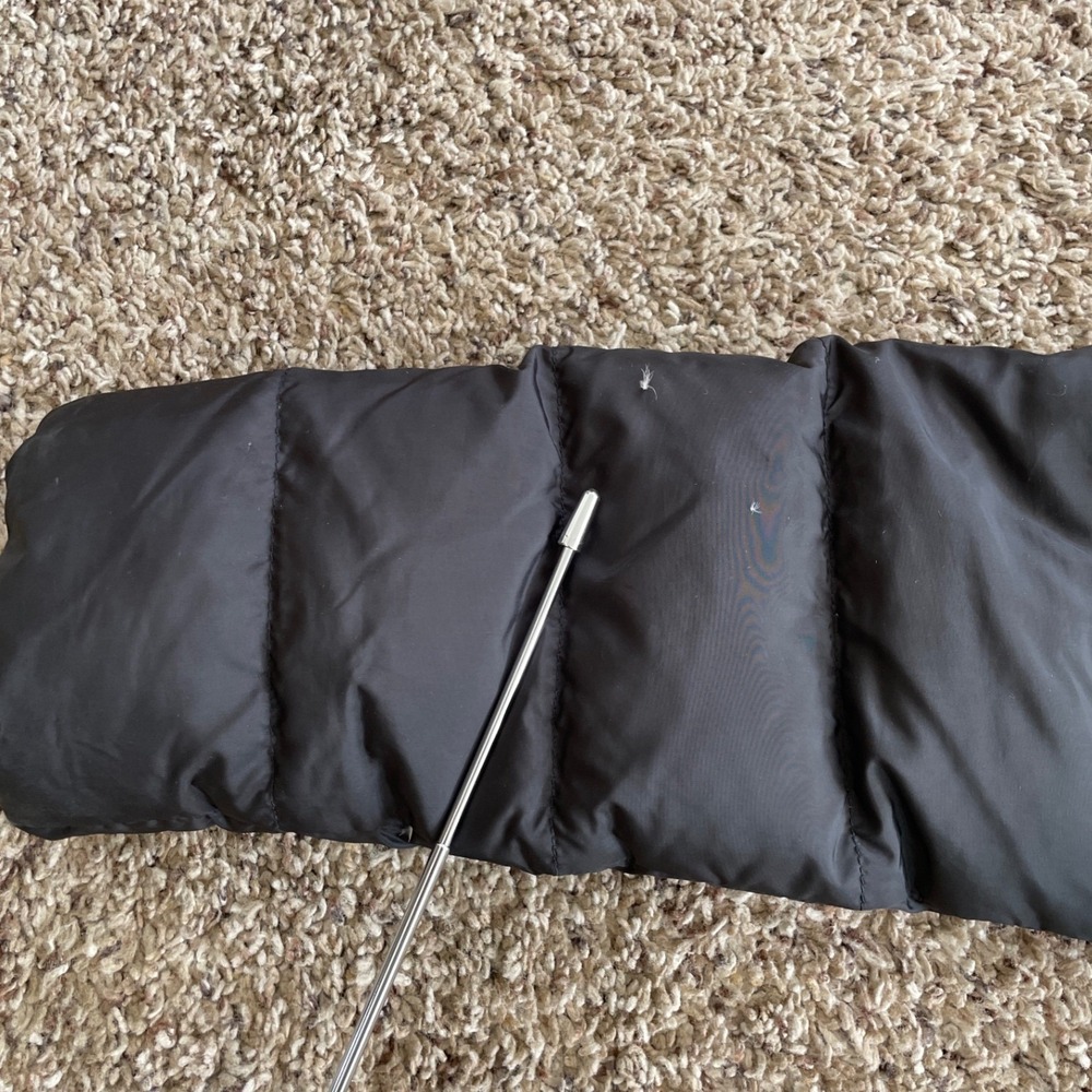 The North Face Womens Aconcagua II Down Parka Jacket Black Hooded Size Medium - Picture 9 of 15